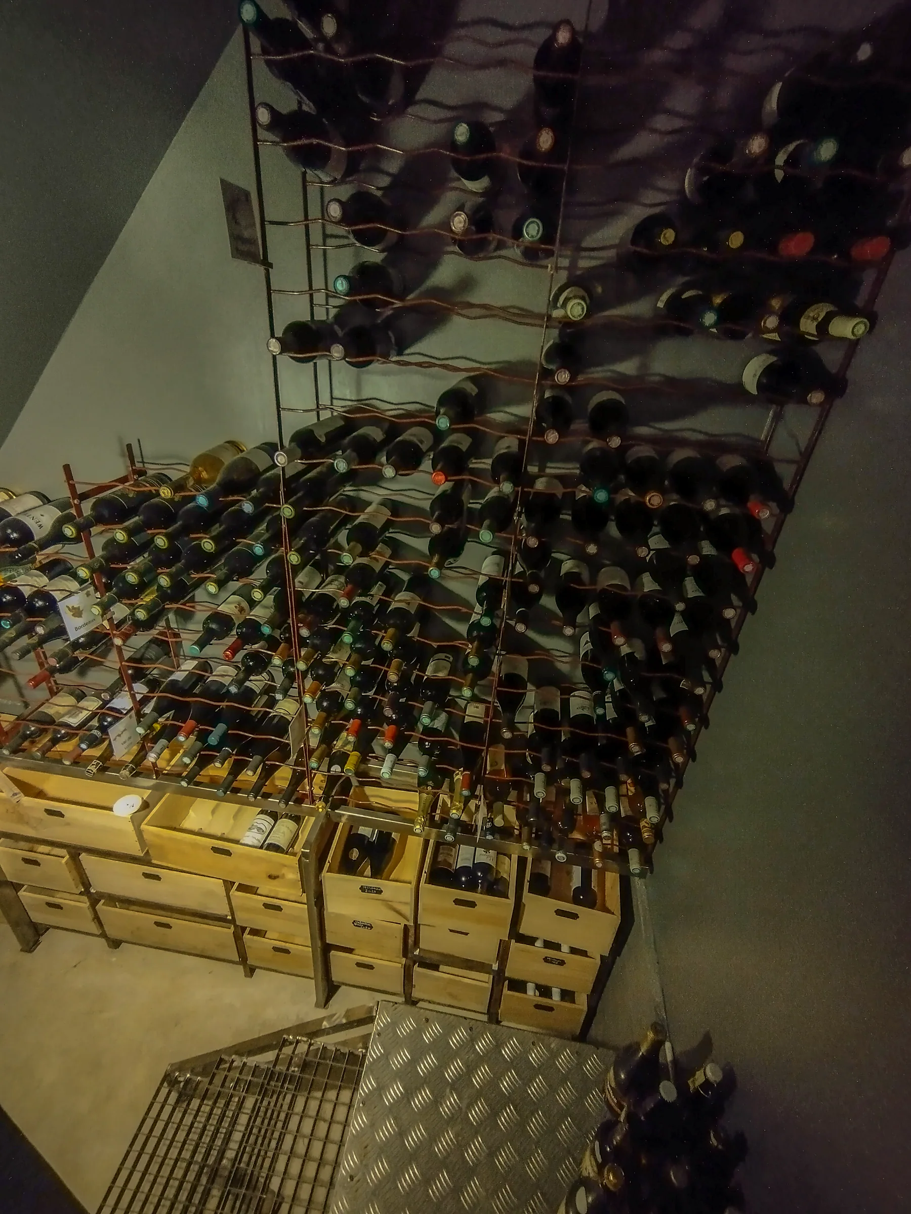 Cave à vin de la maison