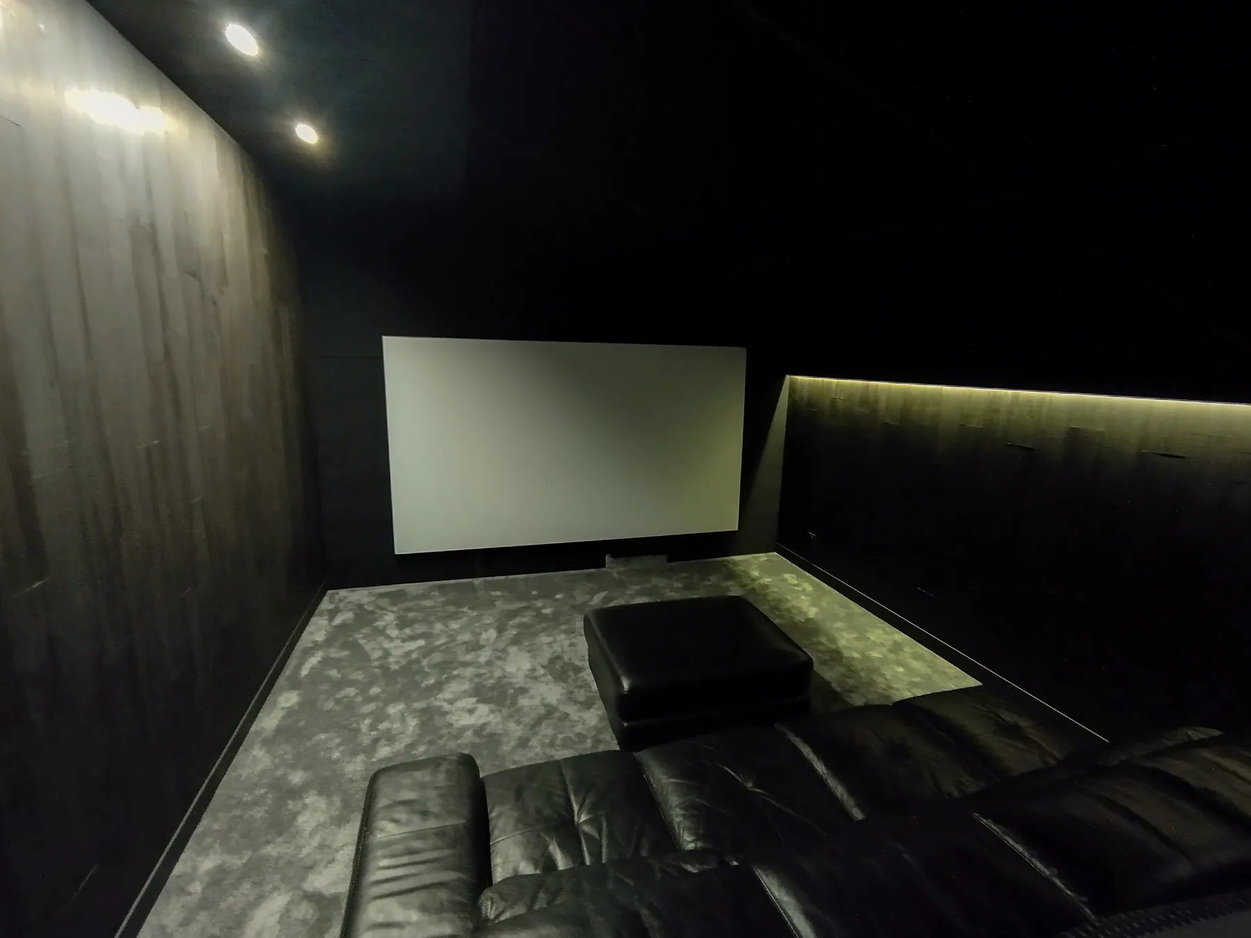 Espace home cinema de la maison